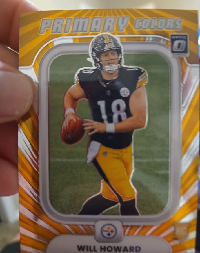 2025 Panini Donruss Optic #13 Will Howard — front
