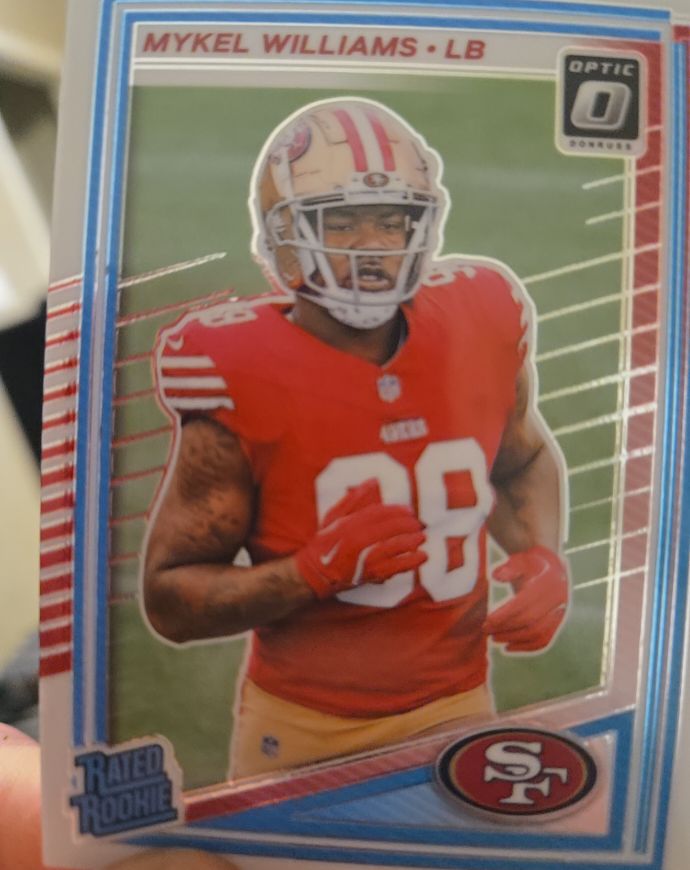 2025 Panini Donruss Optic #210 Mykel Williams — front