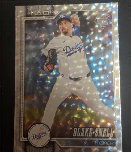 2026 Topps Series 1 #340 Blake Snell — front