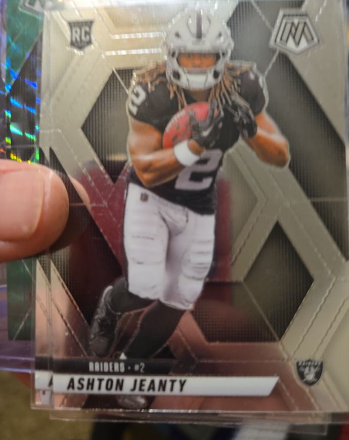 2025 Panini Mosaic #345 Ashton Jeanty — front