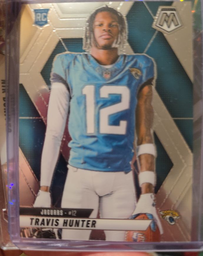 2025 Panini Mosaic #279 Travis Hunter — front