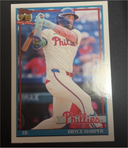 2026 Topps Series 1 #T91-60 Bryce Harper — front