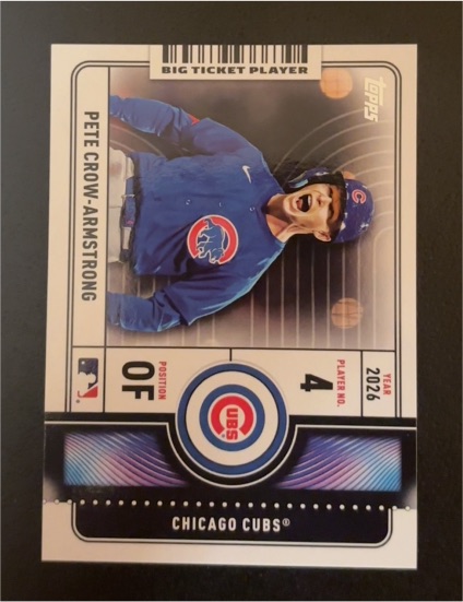2026 Topps Series 1 #BTP-13 Pete Crow-Armstrong — front