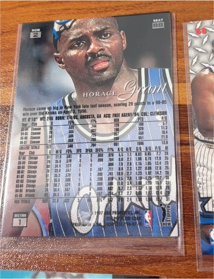 1996 Fleer #88 Horace Grant — front
