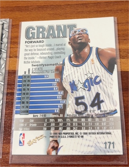 1994-95 Topps Stadium Club #287 Horace Grant — front