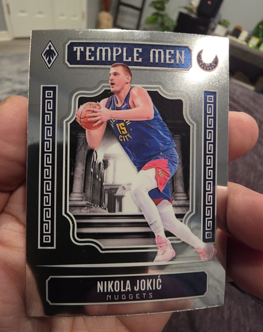 2023-24 Panini Phoenix #15 Nikola Jokić Temple Men — front