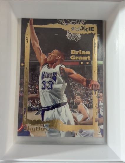 1994-95 SkyBox Emotion #101 Brian Grant Rookie Sacramento Kings — front