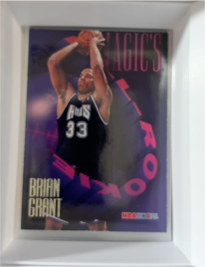 1994-95 NBA Hoops Magic's All-Rookie Team #AR-7 Brian Grant — front