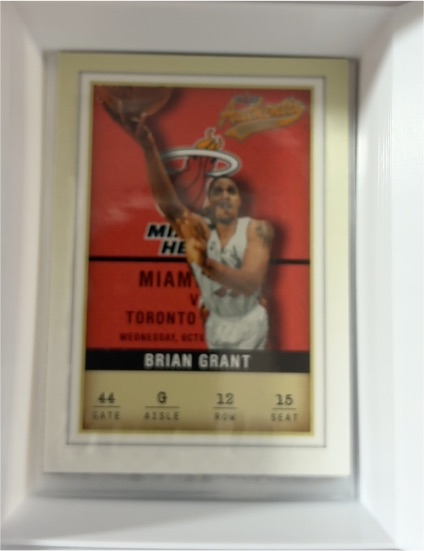 2001-02 Fleer Authentix #12 Brian Grant — front