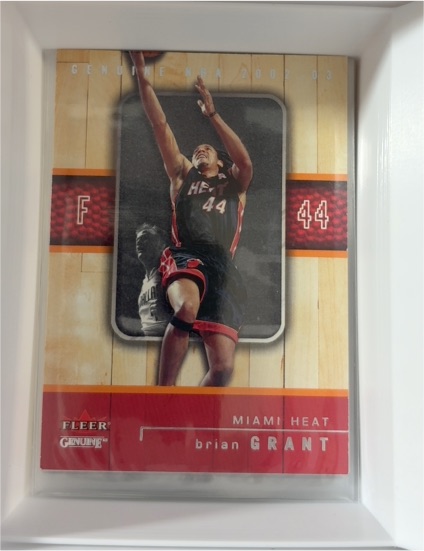 2002-03 Fleer Genuine #44 Brian Grant — front