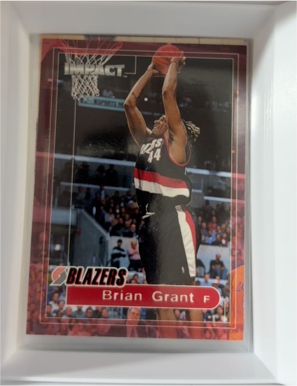 1999-00 SkyBox Impact #49 Brian Grant — front
