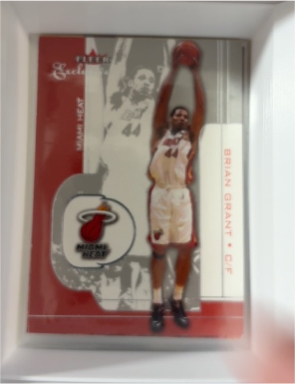 2001-02 Fleer Exclusive #56 Brian Grant — front
