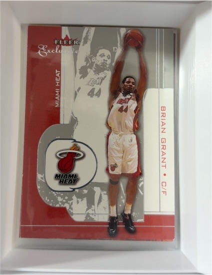 2001-02 Fleer Exclusive #56 Brian Grant Miami Heat — front