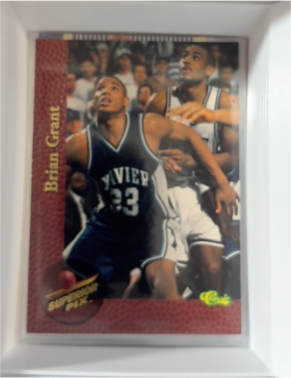 1995 Classic Superior Pix #7 Brian Grant — front