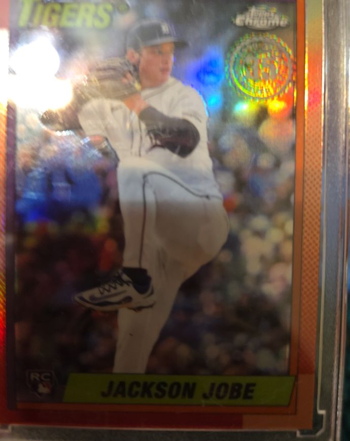 2025 Topps Chrome Update #90CU-17 Jackson Jobe — front