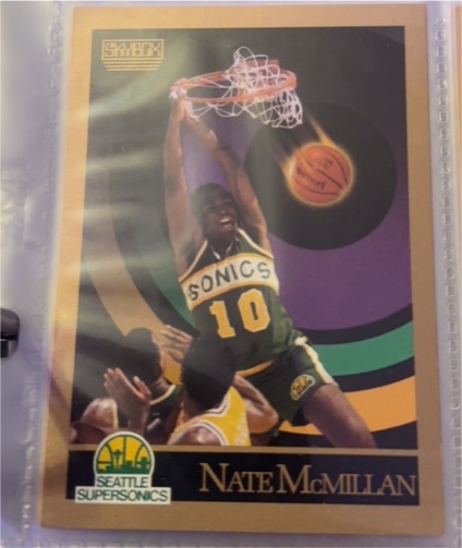 1990-91 Skybox #271 Nate McMillan — front