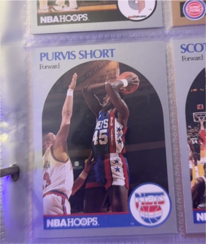 1990-91 NBA Hoops #201 Purvis Short — front