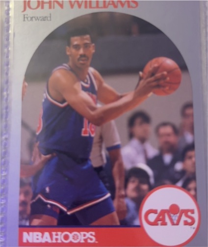1990 NBA Hoops #80 John Williams — front