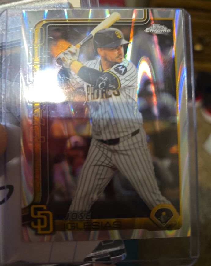 2025 Topps Chrome Update #USC60 Jose Iglesias — front