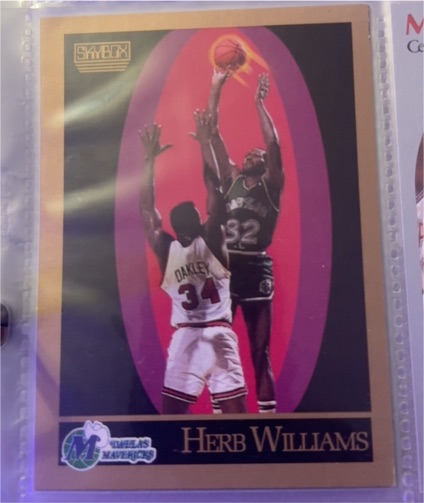 1990-91 SkyBox #70 Herb Williams — front