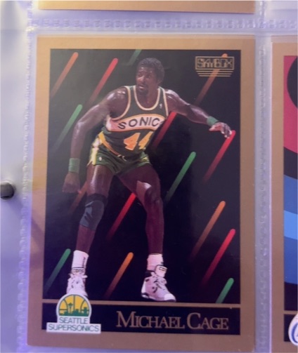 1990 Skybox #264 Michael Cage — front