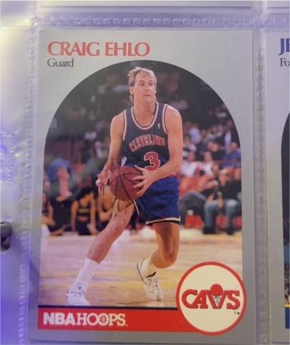 1990 Hoops #74 Craig Ehlo — front