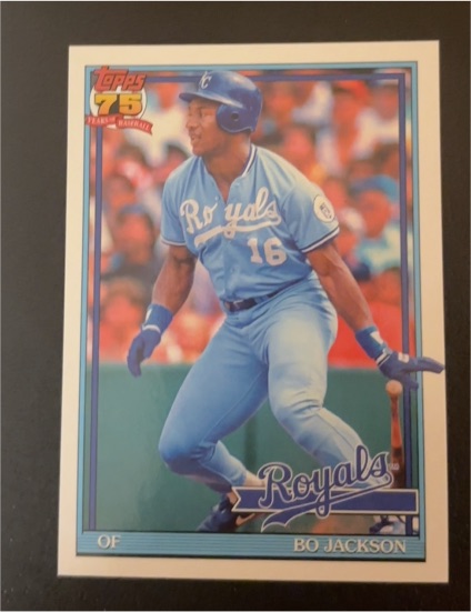 2026 Topps Series 1 #T91-29 Bo Jackson — front