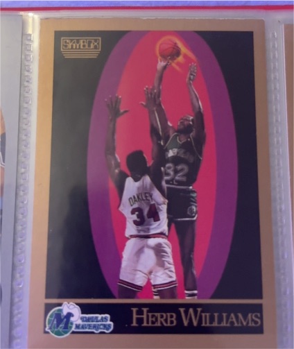 1990-91 SkyBox #70 Herb Williams — front
