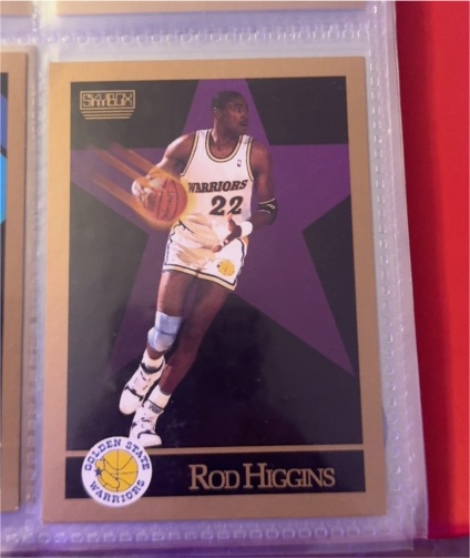 1990 Skybox #96 Rod Higgins — front