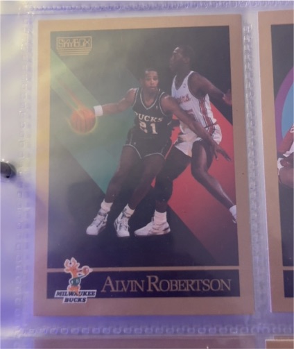 1990-91 Skybox #165 Alvin Robertson — front