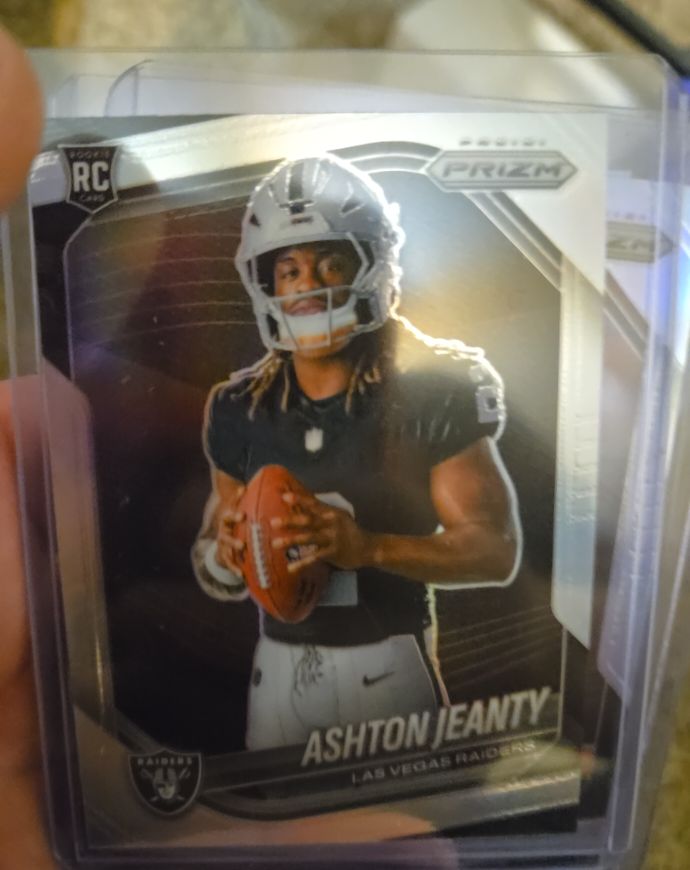2025 Panini Prizm #421 Ashton Jeanty — front