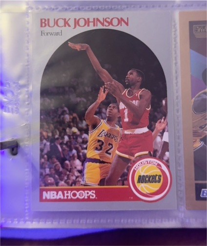 1990 NBA Hoops #125 Buck Johnson — front
