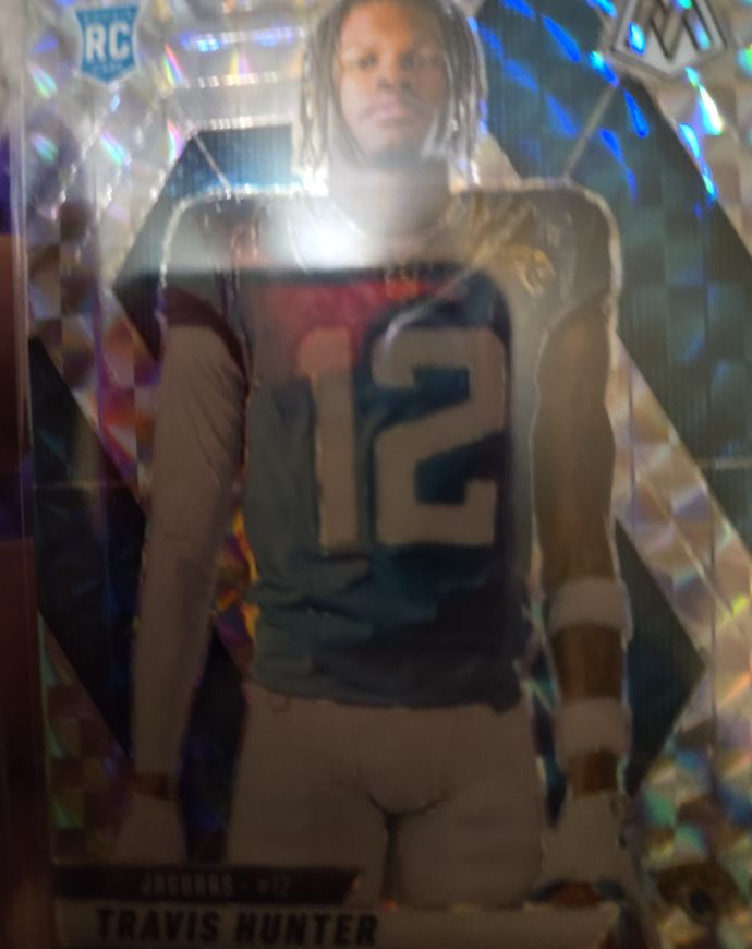 2025 Panini Mosaic #279 Travis Hunter — front