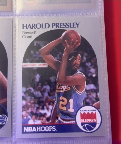 1990-91 Hoops #260 Harold Pressley — front