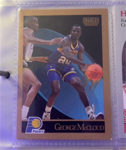 1990-91 SkyBox #116 George McCloud — front