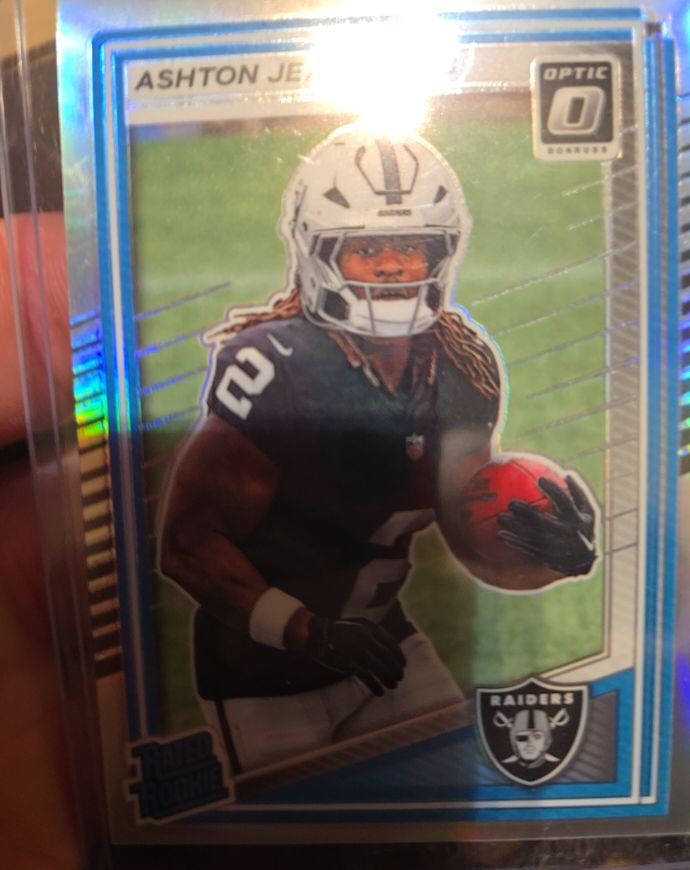 2025 Panini Donruss Optic #202 Ashton Jeanty — front