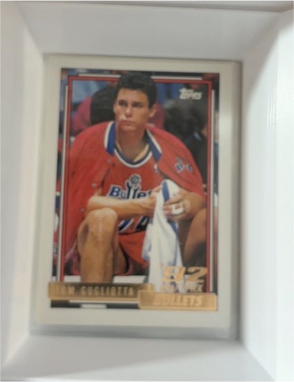 1992-93 Topps Gold #258 Tom Gugliotta — front