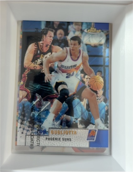 1999-00 Topps Finest #5 Tom Gugliotta — front