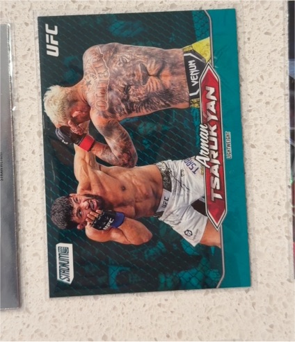 2025 Topps Stadium Club UFC #154 Arman Tsarukyan — front