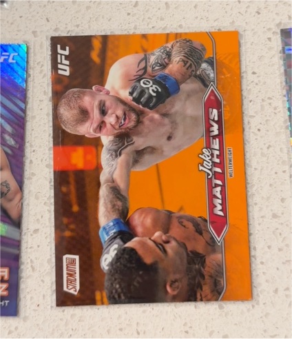 2025 Topps UFC Stadium Club Chrome #C-178 Jake Matthews — front