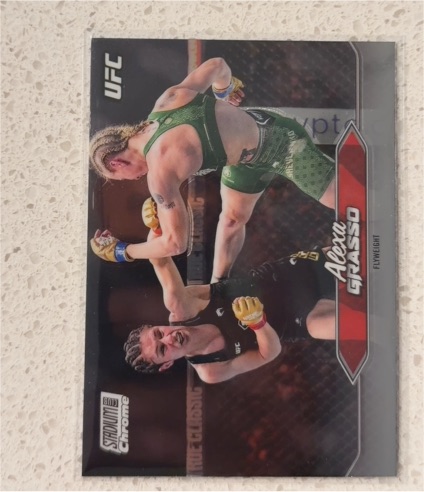 2025 Topps Stadium Club UFC #C-123 Alexa Grasso — front