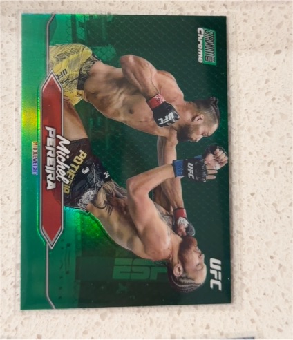 2025 Topps Stadium Club UFC #94 Michel Pereira — front
