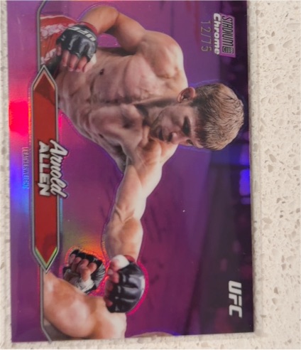 2025 Topps Stadium Club UFC Chrome #C-159 Arnold Allen — front