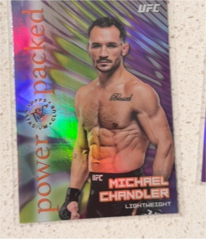 2025 Topps Stadium Club UFC #PD-5 Michael Chandler — front