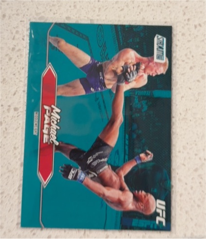 2025 Topps Stadium Club UFC #C-162 Michael Page — front