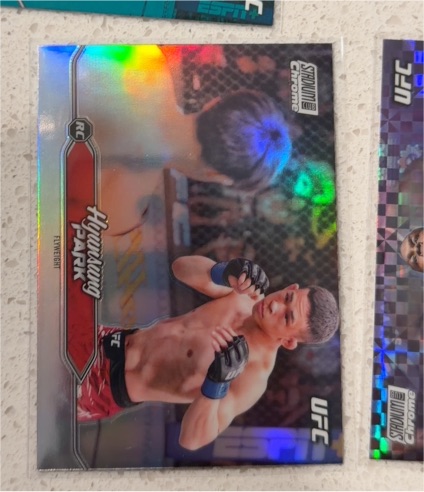 2025 Topps Stadium Club UFC #C-112 Hyunsung Park — front