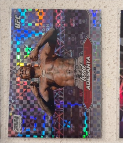2025 Topps Stadium Club UFC #C-11 Israel Adesanya — front