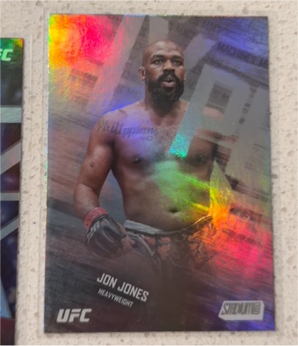 2025 Topps Stadium Club UFC Hype Machines #HM-8 Jon Jones — front