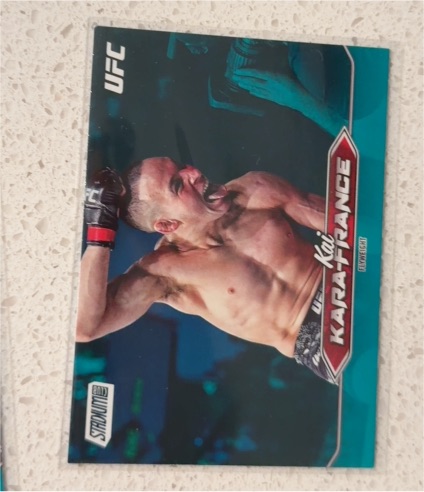 2025 Topps Stadium Club UFC #67 Kai Kara-France — front