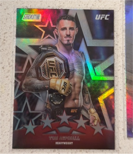2025 Topps Stadium Club UFC #SF-7 Tom Aspinall Special Forces — front